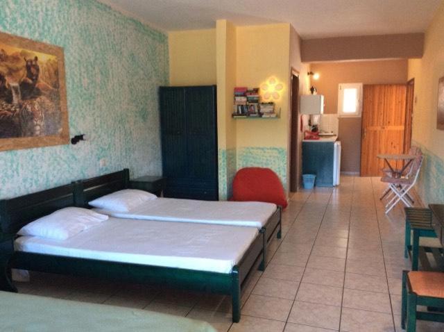 Nikos Victoria Otel İskados Dış mekan fotoğraf